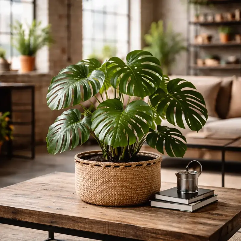 Monstera plant identified by AI